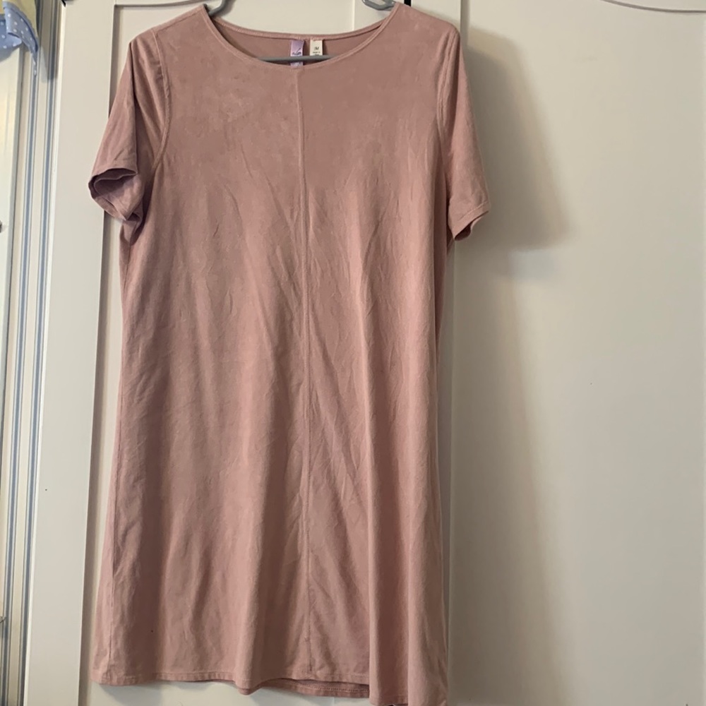 Francesca’s Rose Suede Dress